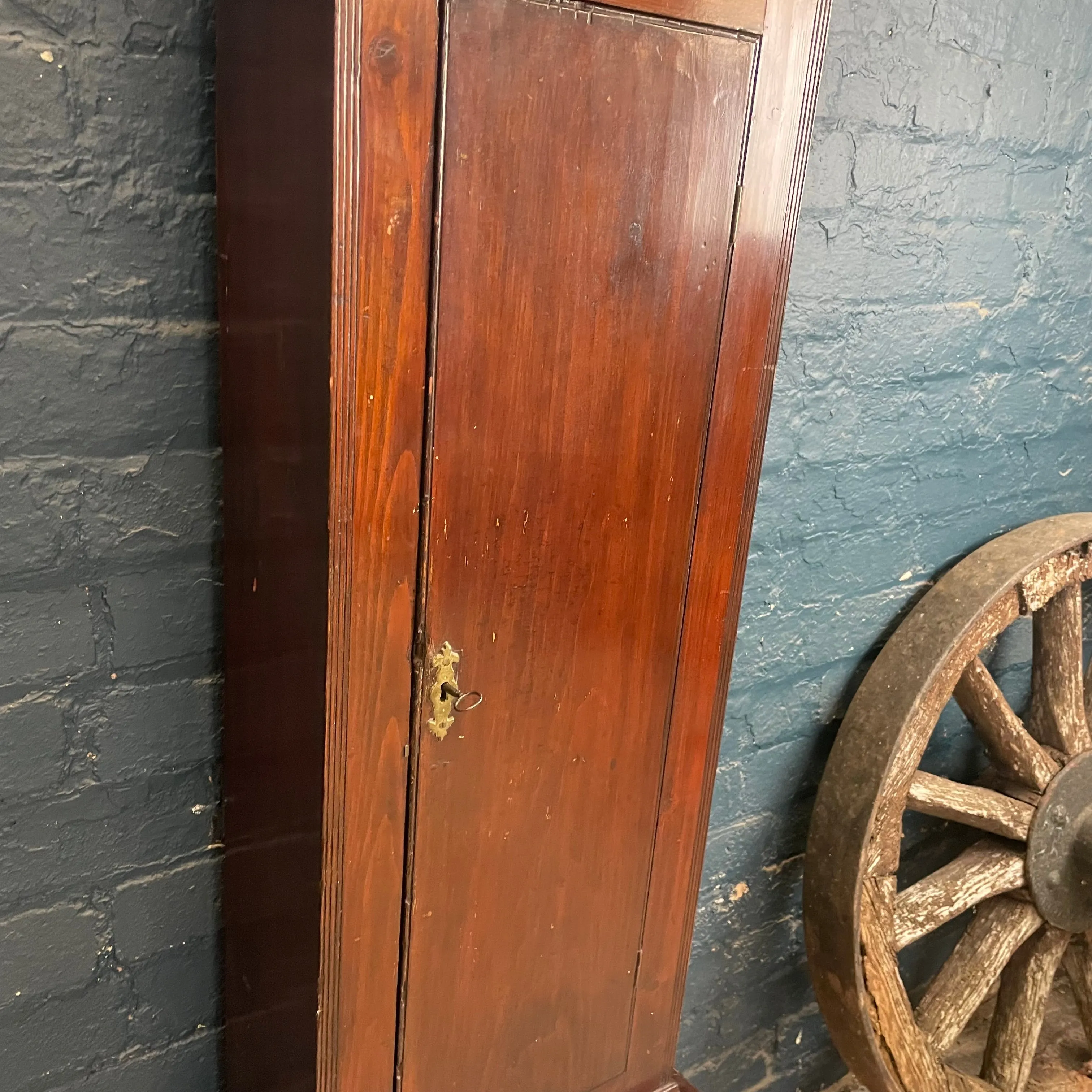 Antique Vintage H. Norton Of Derby Non Chiming Grandfather Clock