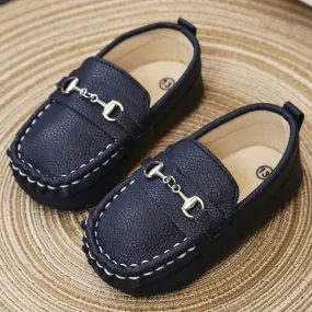 Baby Shoes Casual Loafers for Boys, Comfortable Soft-Sole Moccasins, Newborn First Walker Flats