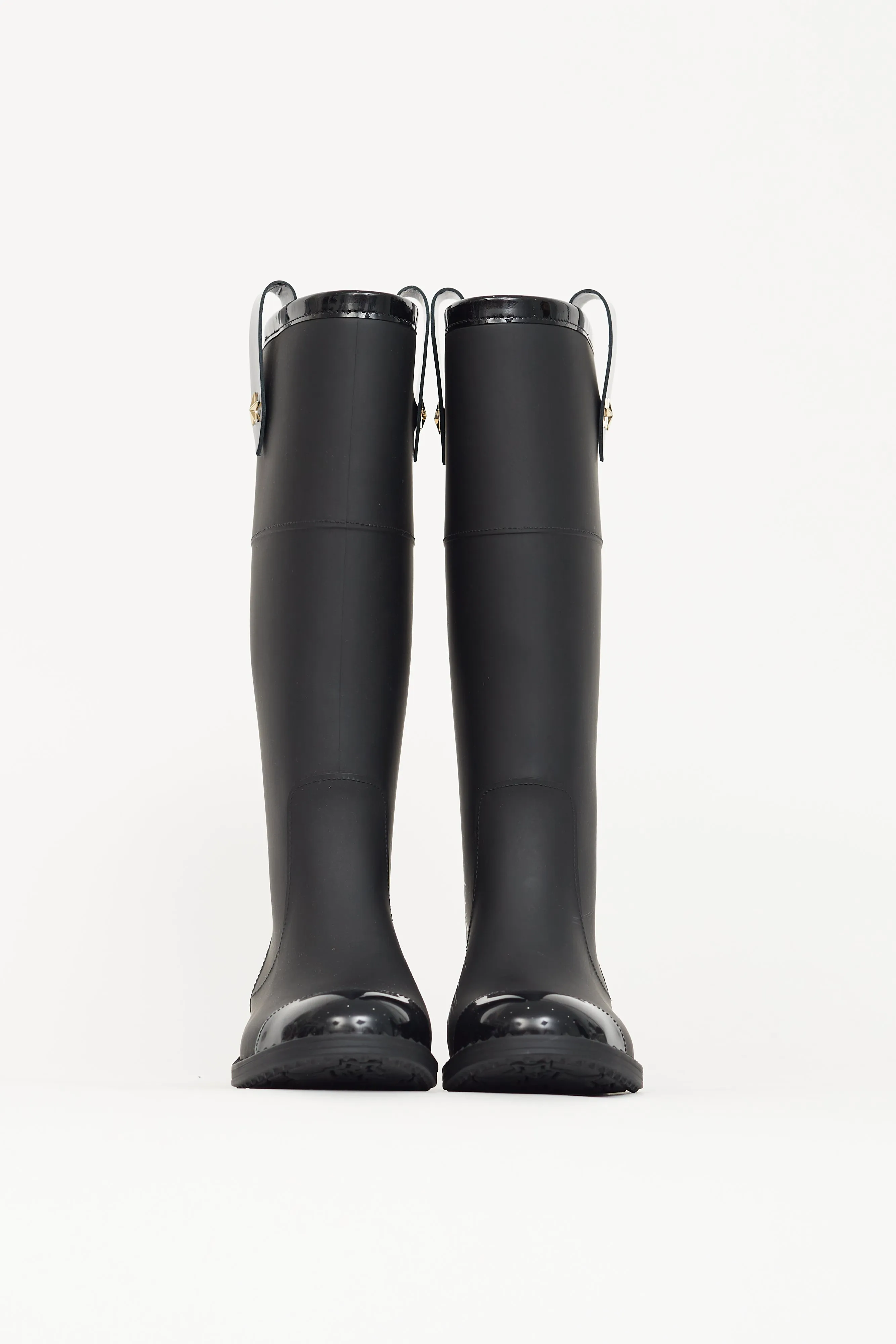 Black Edith Rubber Boot