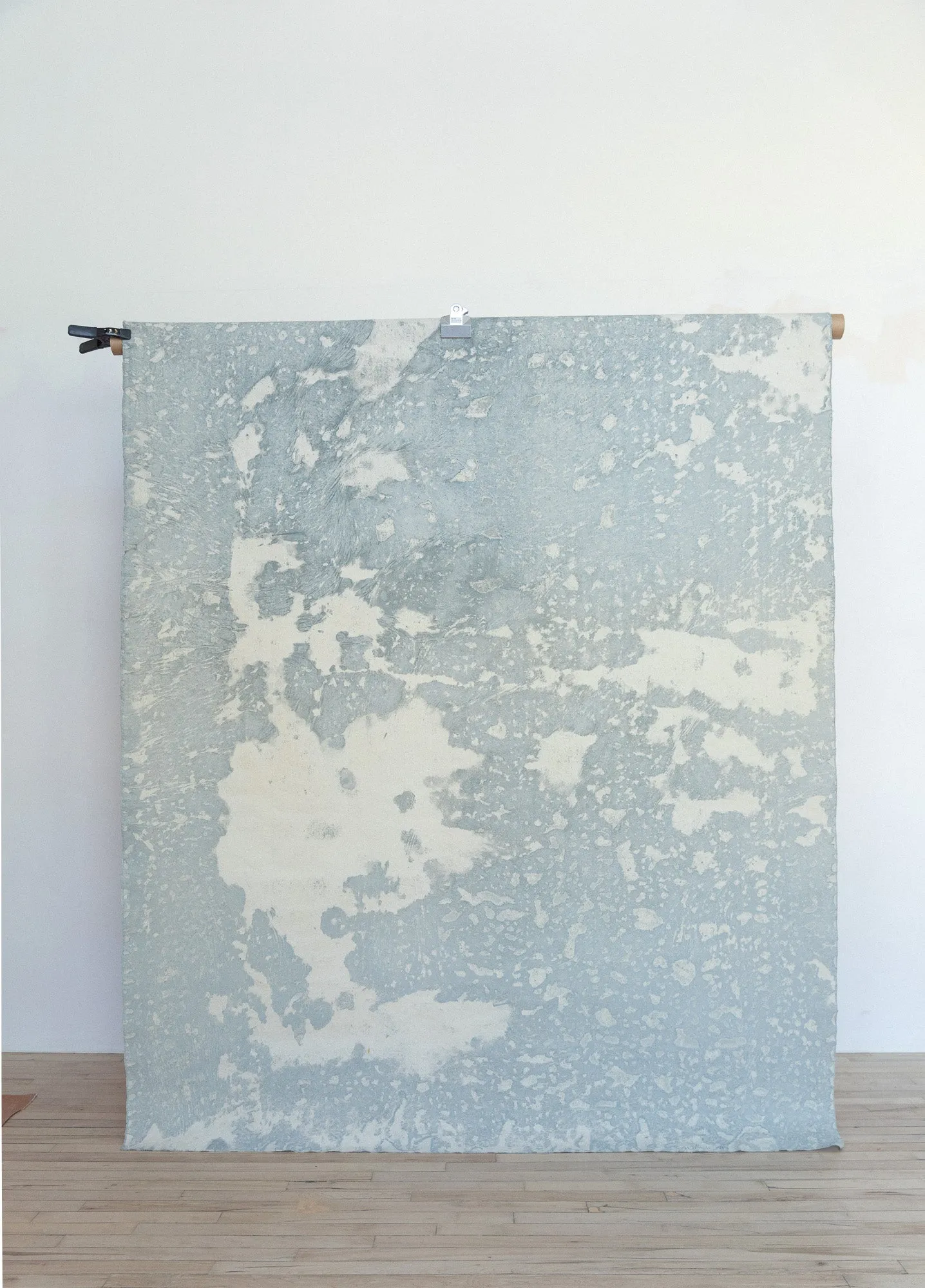 Borrowed Light Blue #0755 Medium Painted Canvas Backdrop