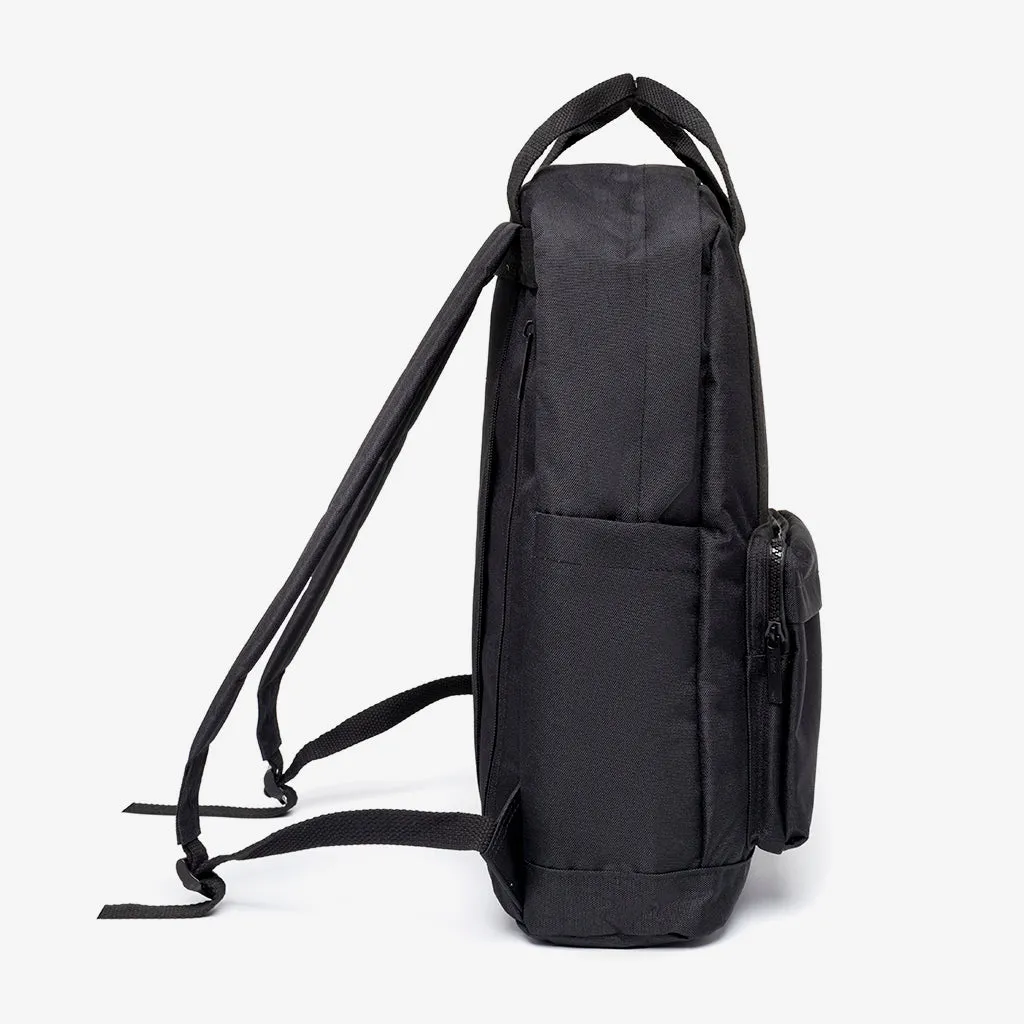 Capsule Backpack Stripes Black