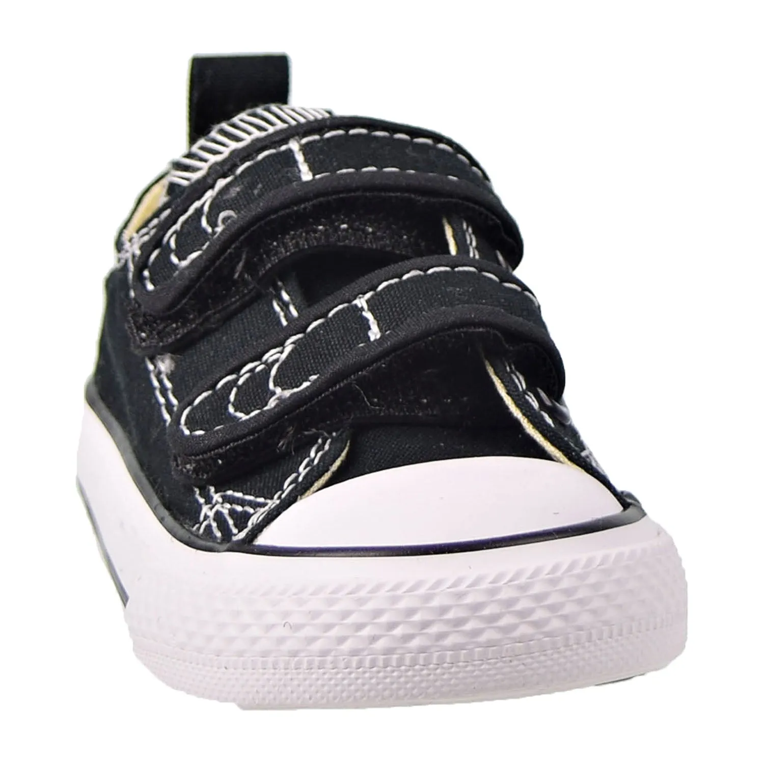Converse Chuck Taylor All Star Ox Hook And Loop Toddler Shoes Black