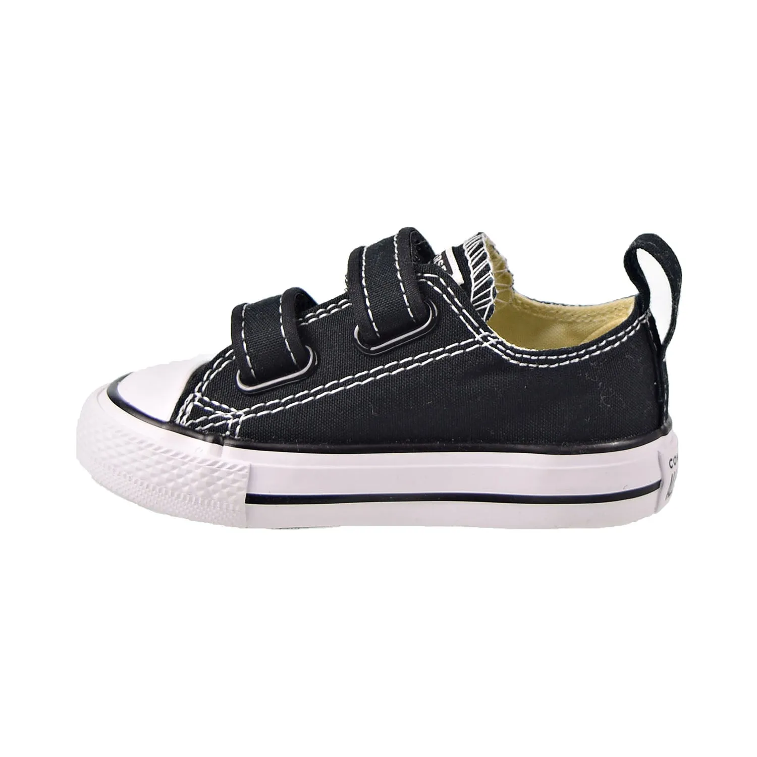 Converse Chuck Taylor All Star Ox Hook And Loop Toddler Shoes Black