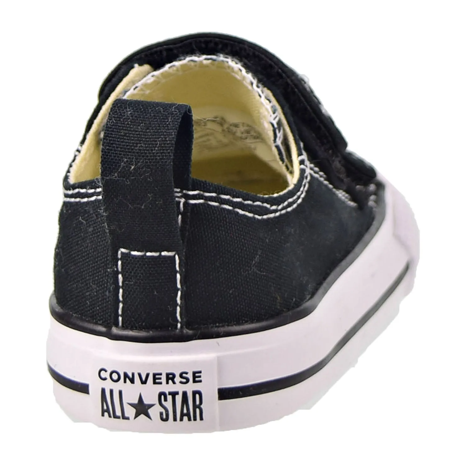 Converse Chuck Taylor All Star Ox Hook And Loop Toddler Shoes Black