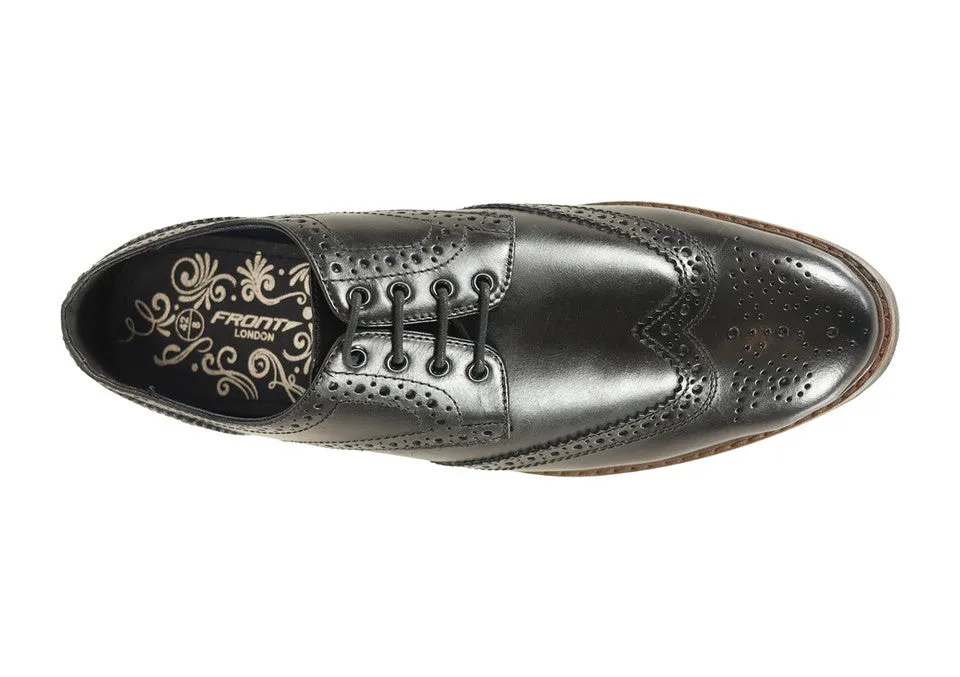 Front Morrison Brogue -Black
