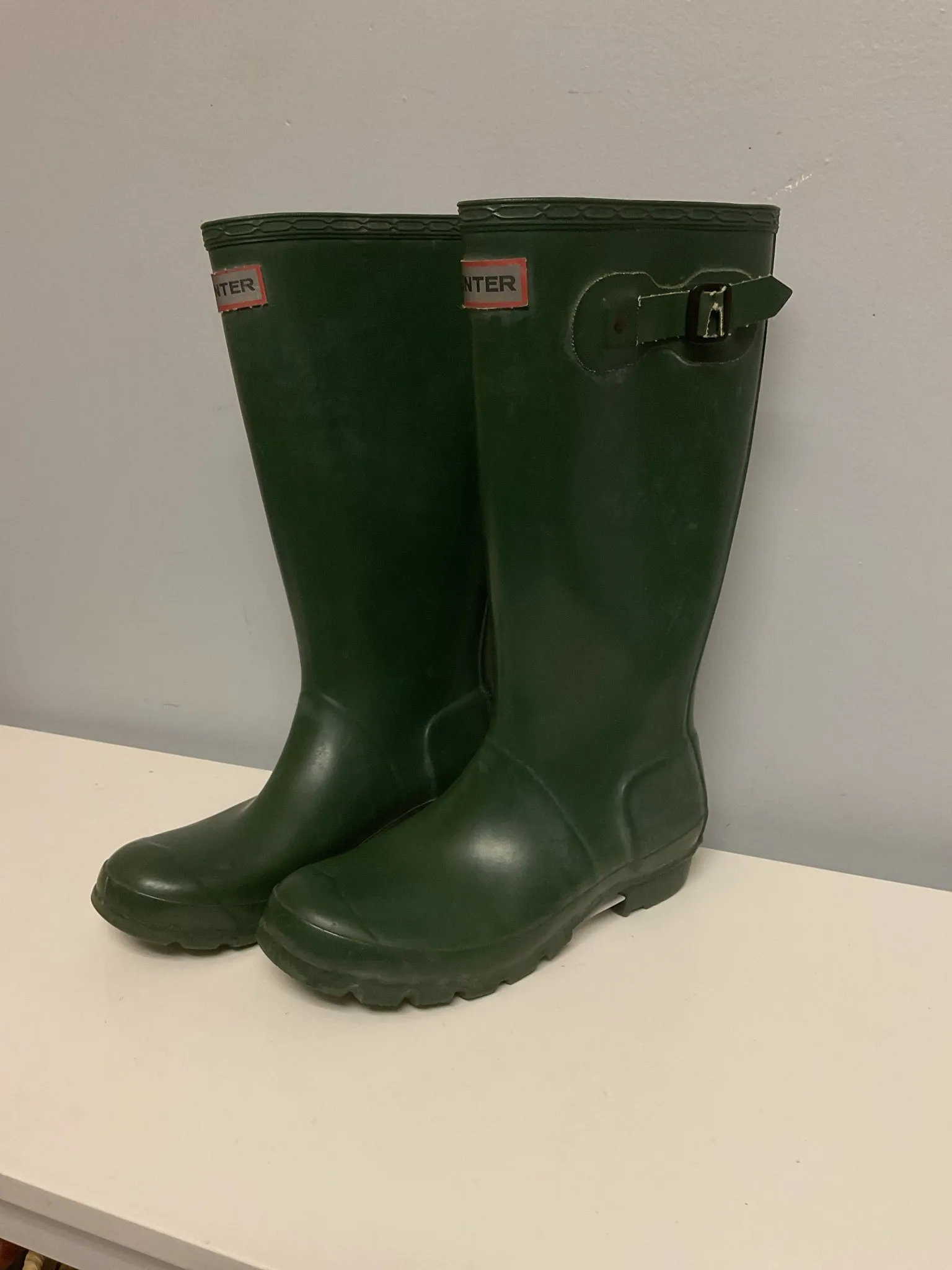 Hunter Child Shoe Size 5 Green Boots