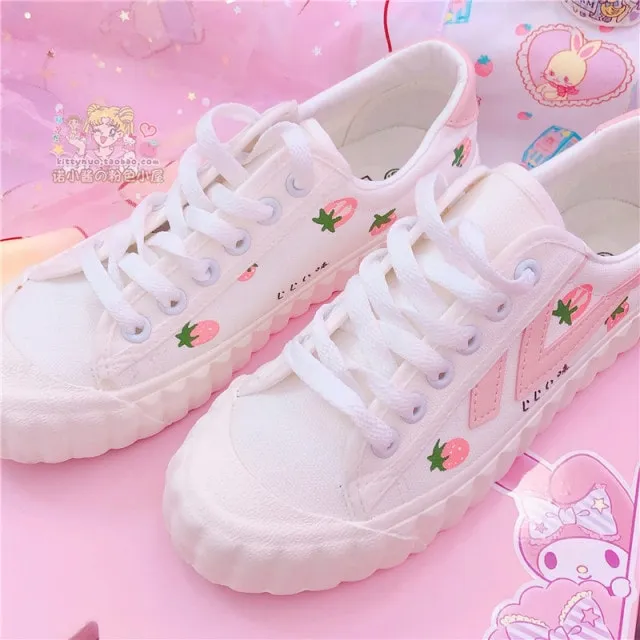 Japanese Sweet Strawberry Shoes