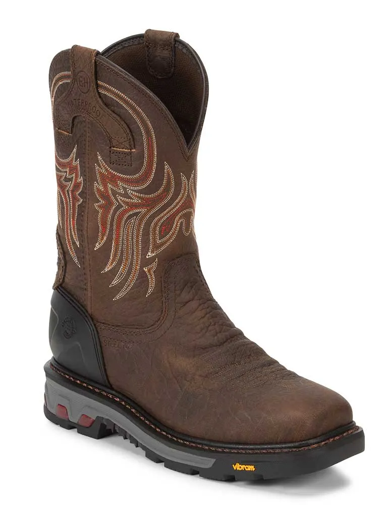 Justin Men's Driscoll 11 Inch WP ST Work Boot