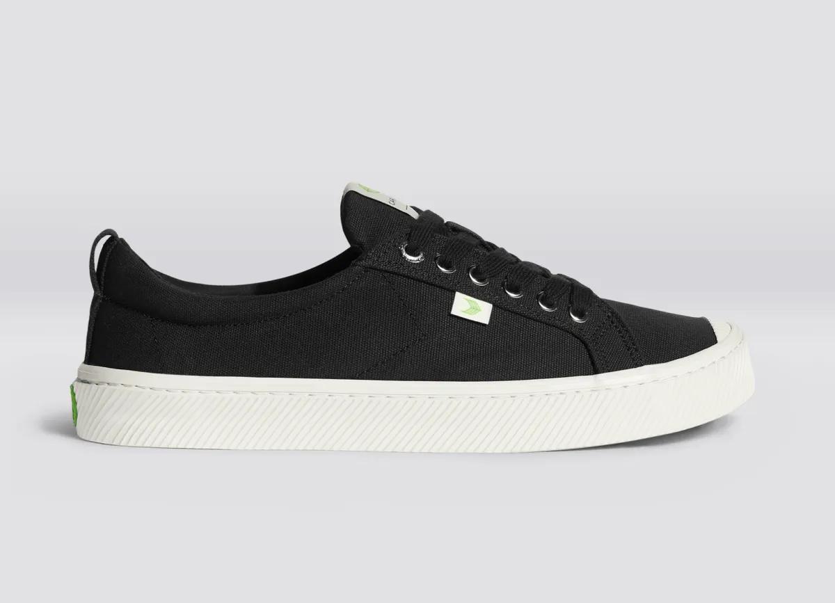 OCA Low Canvas Sneaker in Black