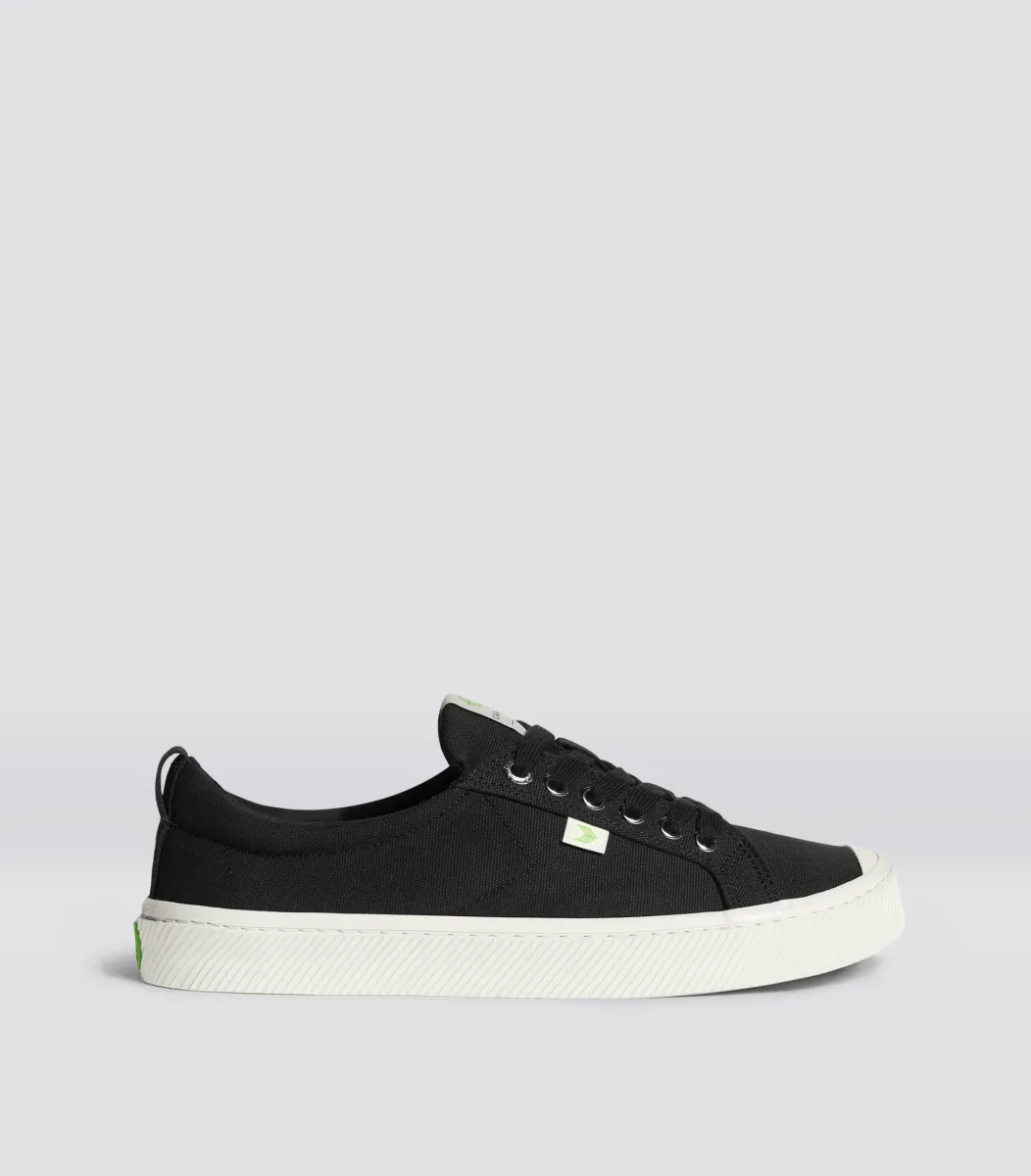 OCA Low Canvas Sneaker in Black
