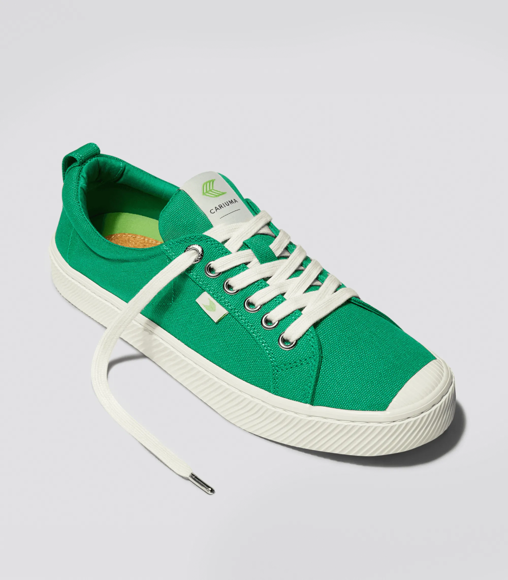 OCA Low Canvas Sneaker in Green