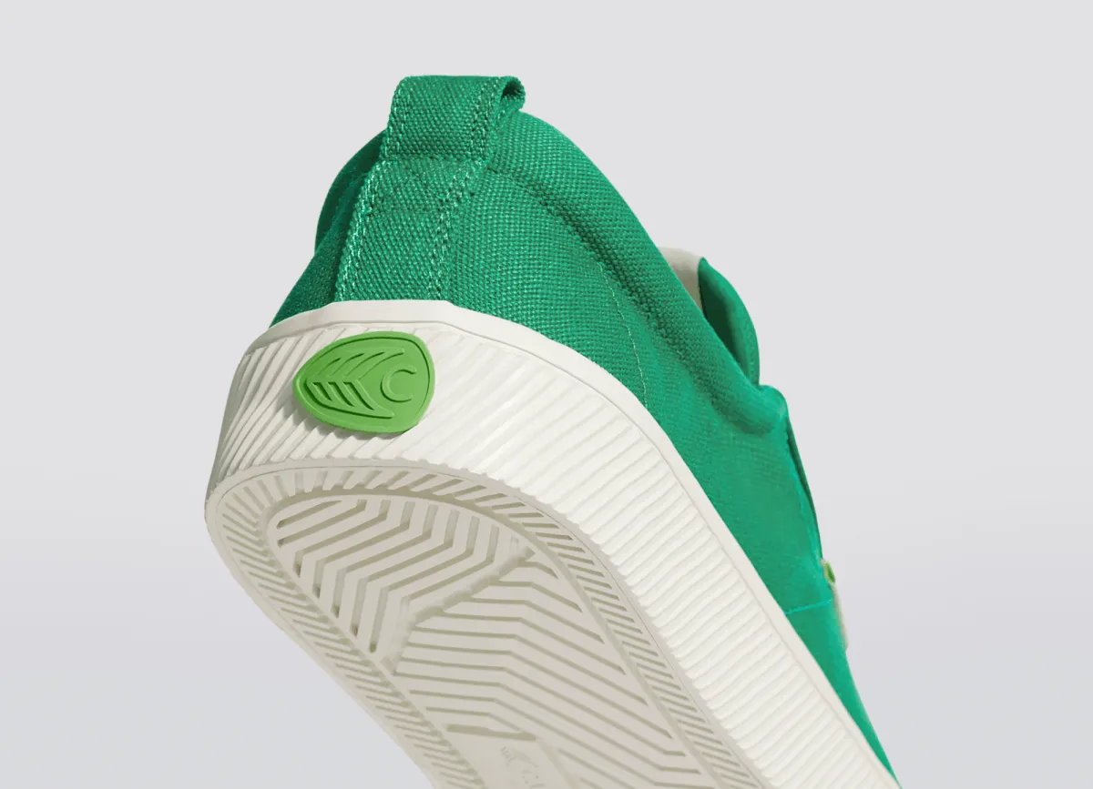 OCA Low Canvas Sneaker in Green