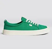 OCA Low Canvas Sneaker in Green