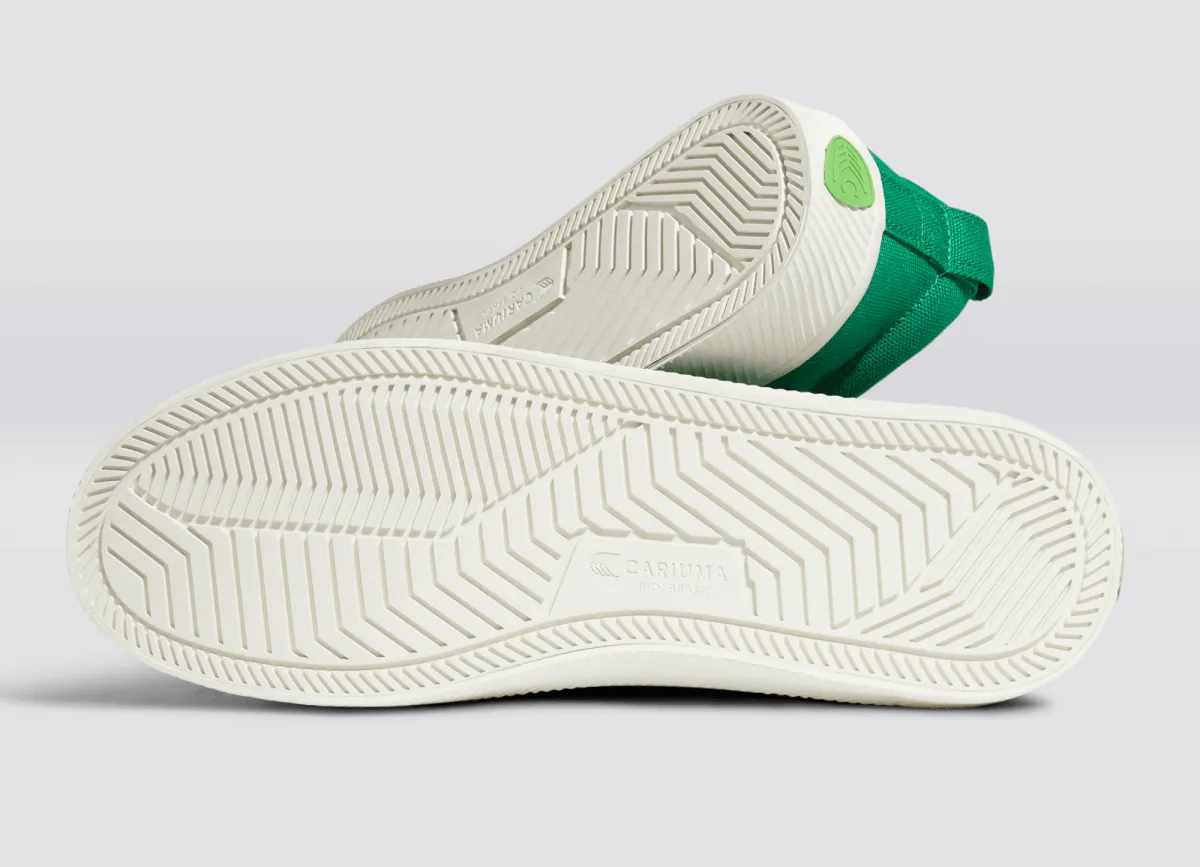 OCA Low Canvas Sneaker in Green