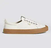 OCA Low Canvas Sneaker in Gum Off-White