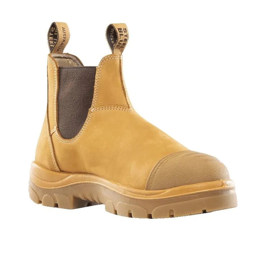 STEEL BLUE 312601 HOBART SCUFF CAP BOOTS - WHEAT